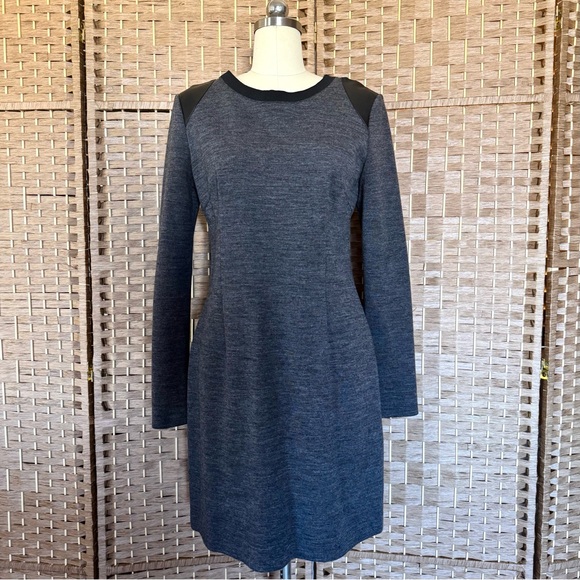 Joseph Dresses & Skirts - EUC grey virgin wool Joseph shift dress XL